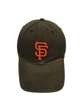 SF Giants Twins Enterprise Hat MLB Cap Franchise XL Faded Stained 90s Distressed